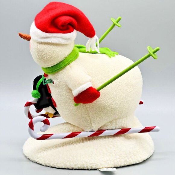 Hallmark Jingle Pals Swooshin Duo Singing Musical Skiing Snowman 2012 - Picture 7 of 8